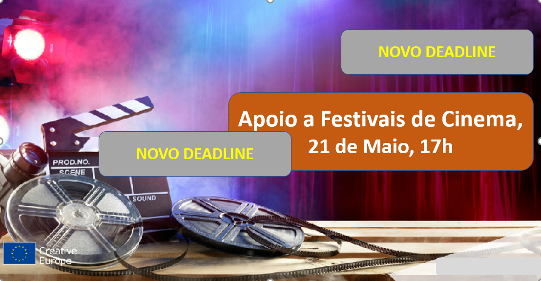Novo deadline: Apoio a Festivais de Cinema, EACEA 26/2019