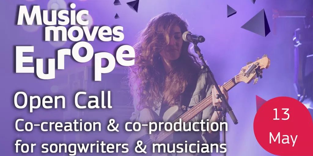 Music Moves Europe - reabertura da call Co-creation and Co-Production 